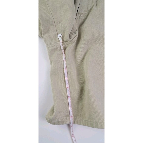 Styles To Go Womens Size 7/8 24" Khaki Tan Bermuda Shorts High Waist Vintage 90s - Picture 5 of 6